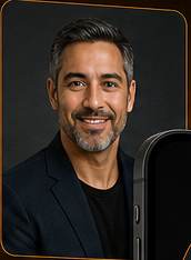 Angled professional profile photo example